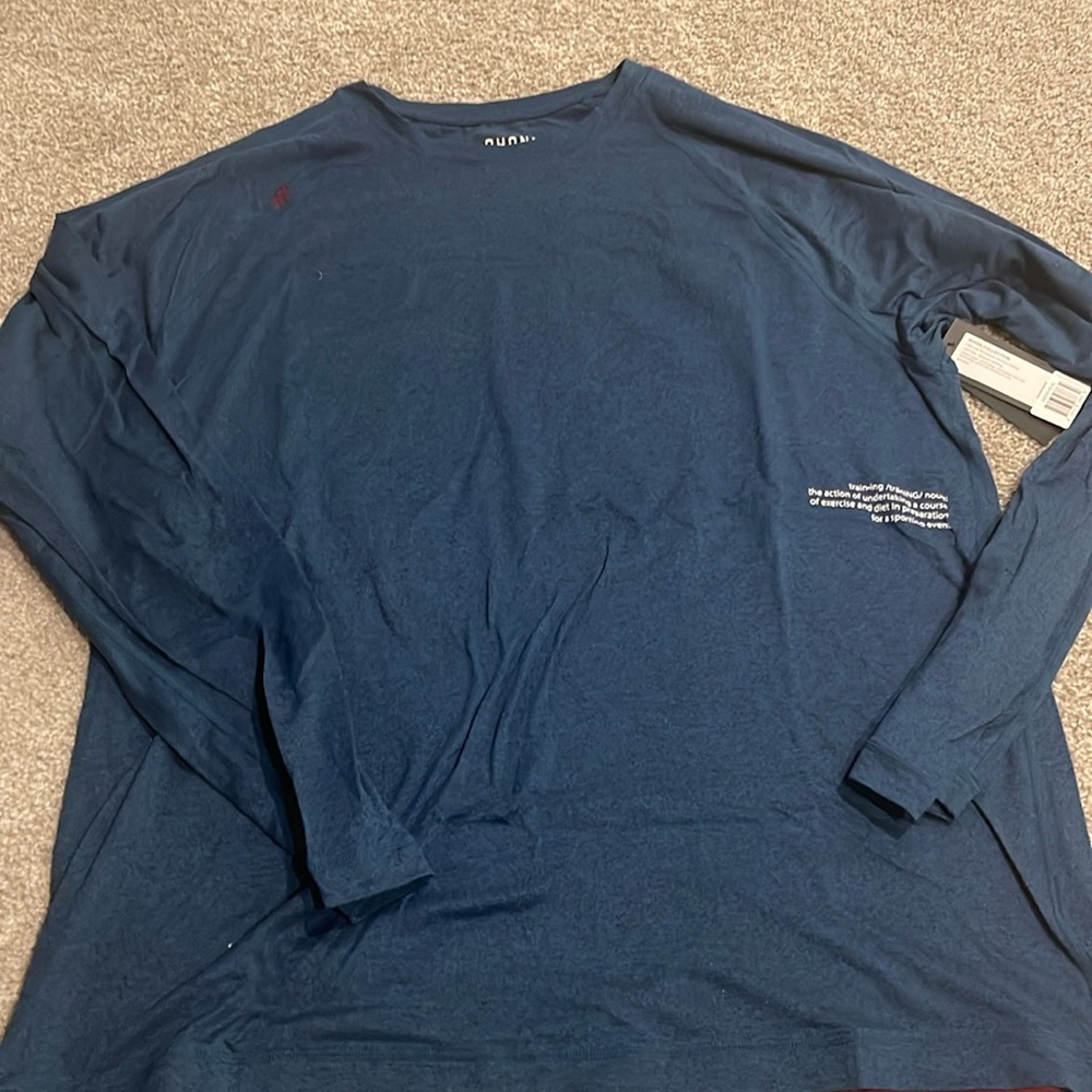Rhone XL long sleeve teal